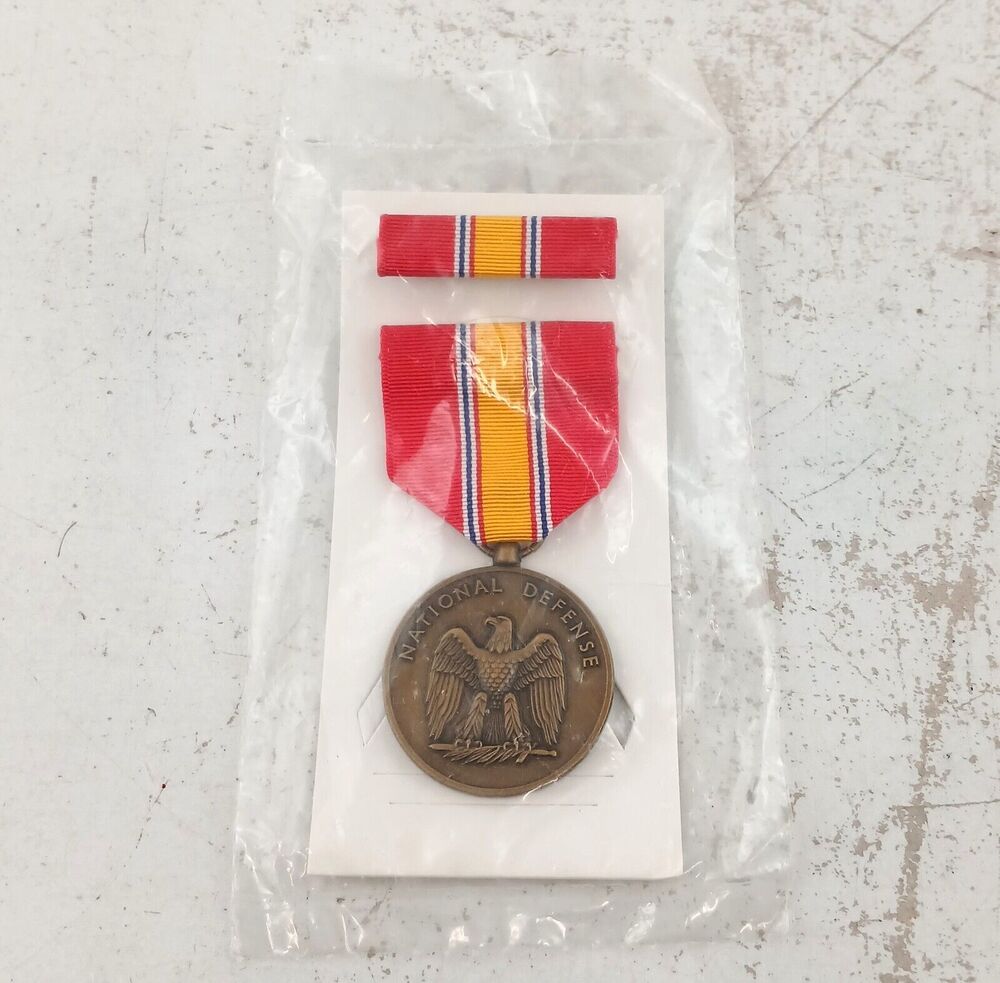 National Defense Service Medal w Ribbon NDSM New USMC Army USAF